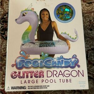 Poolcandy dragon glitter tube